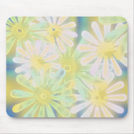 Alfombrilla De Ratón flores de la plantilla