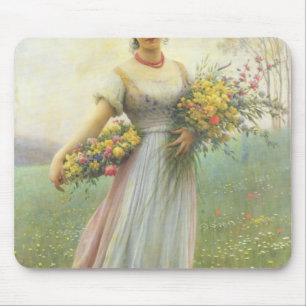 Alfombrilla De Ratón Flores de la primavera