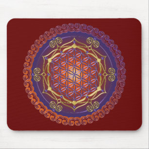 Alfombrilla De Ratón FLORES DE LA VIDA / Blume des Lebens - Ornamento I
