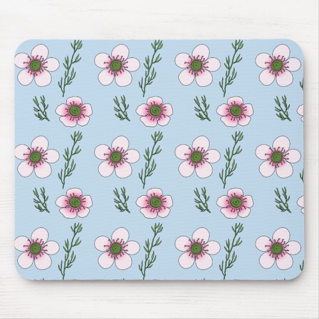 Alfombrilla De Ratón Flores de Manuka (Frente)