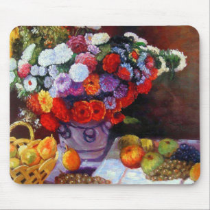 Alfombrilla De Ratón Flores de mono y fruta
