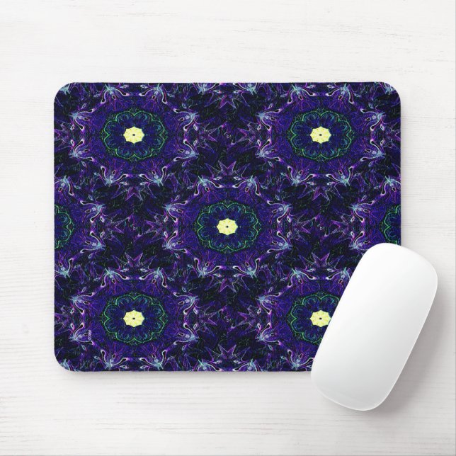 Alfombrilla De Ratón Flores de noche...... (Con ratón)