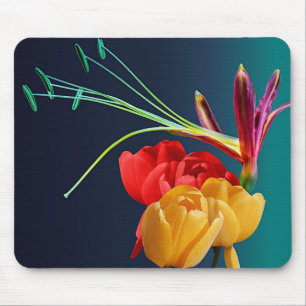 Alfombrilla De Ratón Flores de rosa