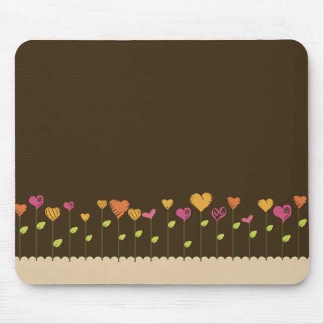 Alfombrilla De Ratón Flores del amor (Frente)