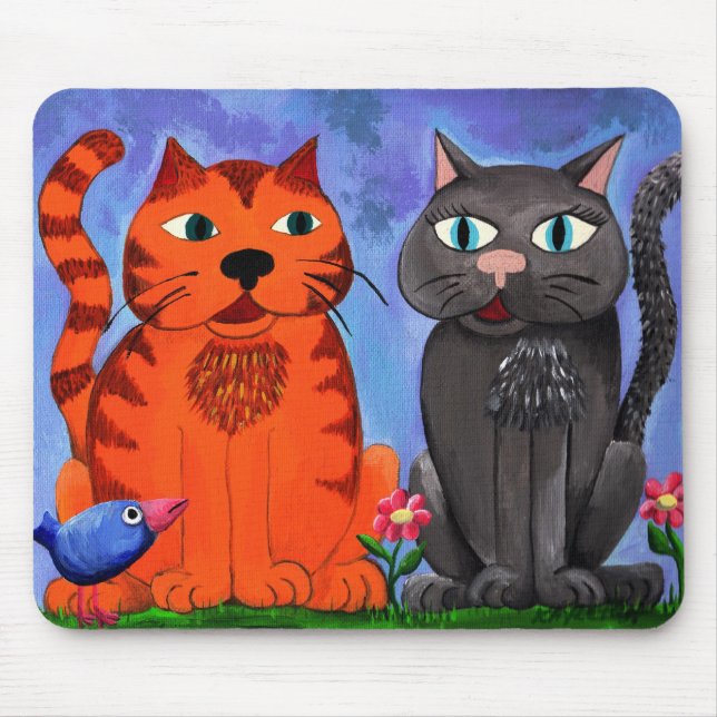 Alfombrilla De Ratón Flores del amor (Frente)