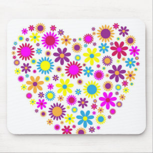 Alfombrilla De Ratón Flores Dichosas
