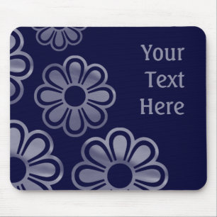 Alfombrilla De Ratón Flores en cascada - Marina Profunda