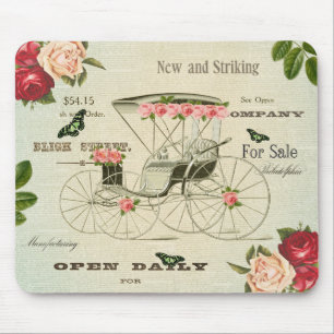 Alfombrilla De Ratón Flores femeninas del mousepad w del victorian del