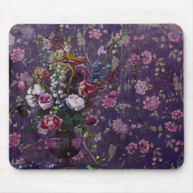 Alfombrilla De Ratón Flores malcriadas ~ Mousepad (Frente)