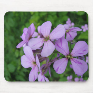 Alfombrilla De Ratón flores moradas