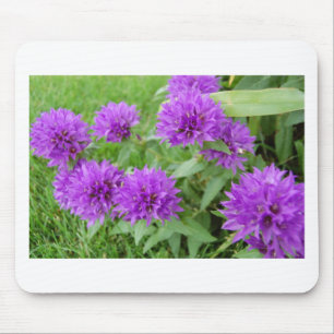 Alfombrilla De Ratón flores moradas