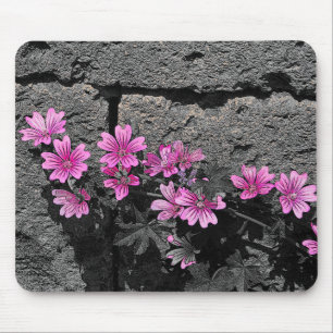 Alfombrilla De Ratón Flores moradas