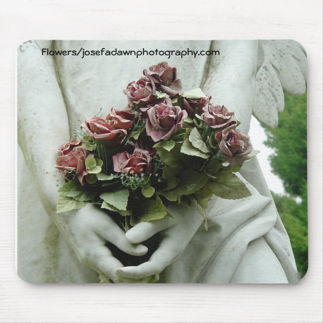 Alfombrilla De Ratón Flores Mousepad (Frente)