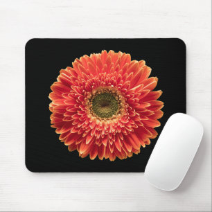 Alfombrilla De Ratón Flores   Naranja Gerbera Daisy