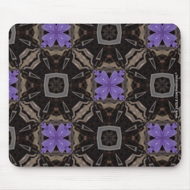 Alfombrilla De Ratón Flores Purpura (Frente)