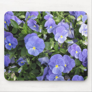 Alfombrilla De Ratón Flores púrpuras preciosas - mousepad