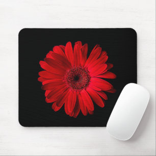 Alfombrilla De Ratón Flores   Red Gerbera Daisy