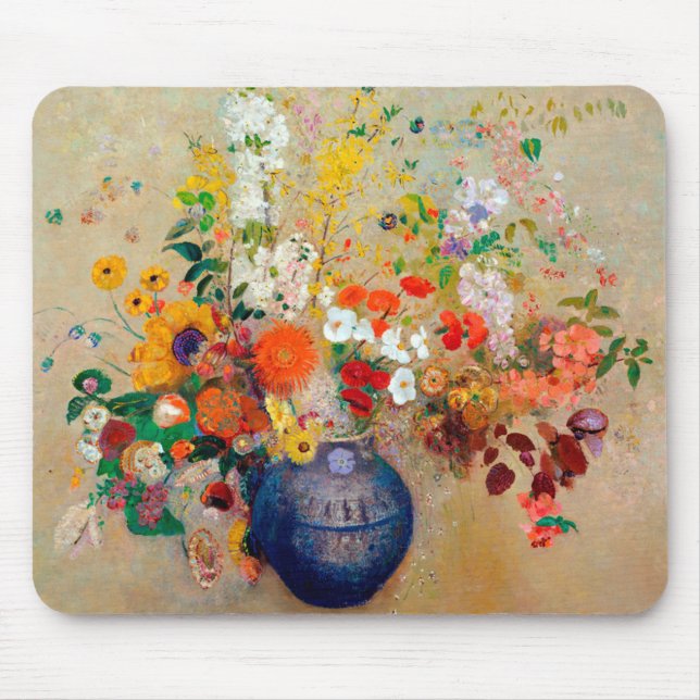Alfombrilla De Ratón Flores, Redon (Frente)