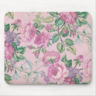 Alfombrilla De Ratón Flores rosadas