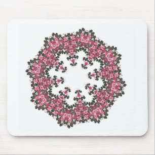Alfombrilla De Ratón Flores rosas