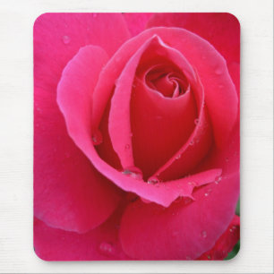 Alfombrilla De Ratón Flores rosas Mousepad Rojo Rosas Regalos de decora