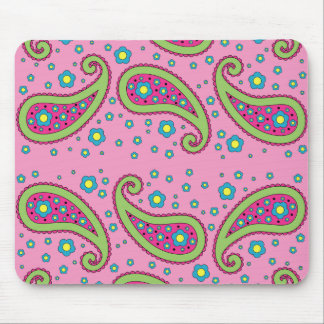 Alfombrilla De Ratón Flores y Paisley Mousepad