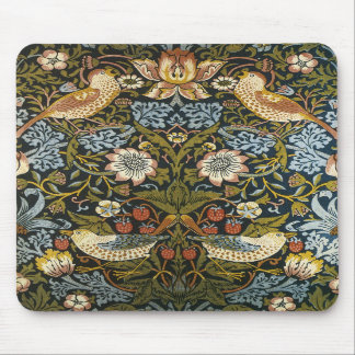 Alfombrilla De Ratón Flores y pájaros Mousepad