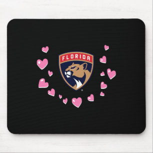 Alfombrilla De Ratón Florida Panthers Amor de San Valentín Nhl Licencia