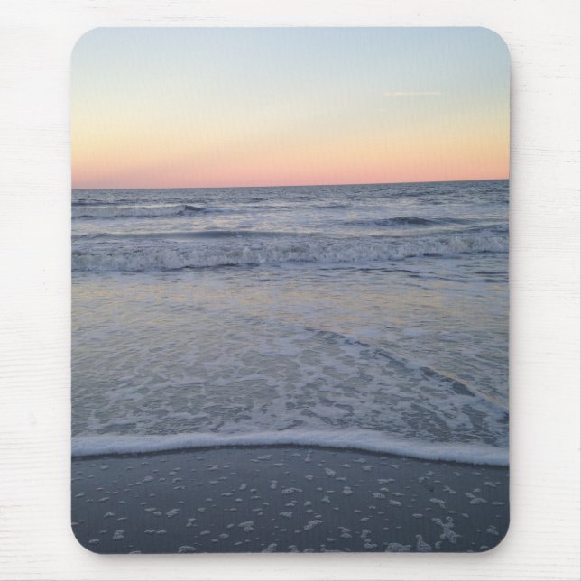Alfombrilla De Ratón Florida Sunset Beach Ocean Photo (Frente)