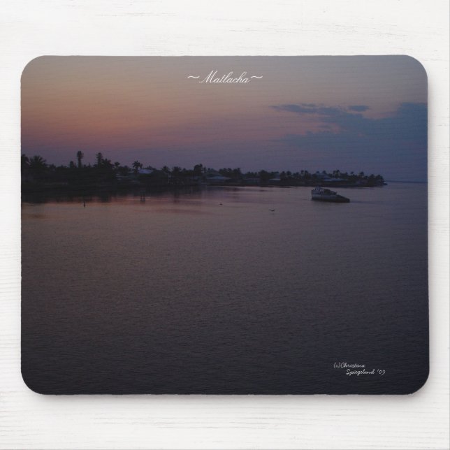 Alfombrilla De Ratón Florida Sunset Mousepad (Frente)
