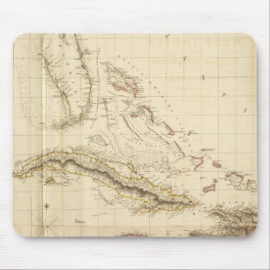 Alfombrilla De Ratón Florida y las Indias Occidentales