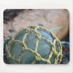 Alfombrilla De Ratón Flota de pesca de vidrio, vertical