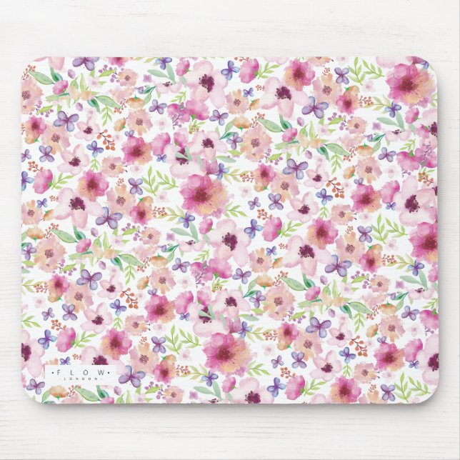 Alfombrilla De Ratón Flow - LONDRES - Floral MousePad/Mousemat (Frente)