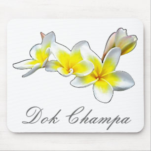 ALFOMBRILLA DE RATÓN FLOWER DOK CHAMPA - PLUMERIA RUBRA