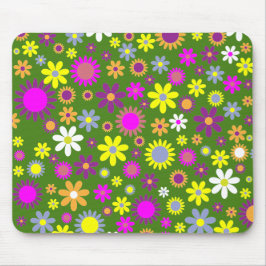 Alfombrilla de ratón Flower Power