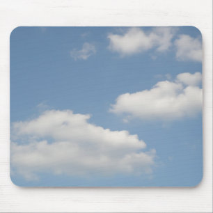 Alfombrilla De Ratón Fluffy White Cumulus Nubes Mousepad