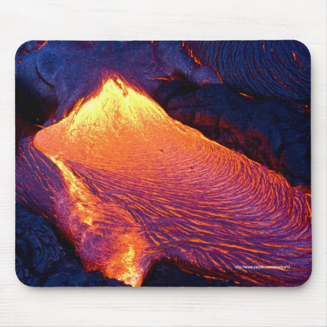 Alfombrilla De Ratón Flujo de lava (Frente)