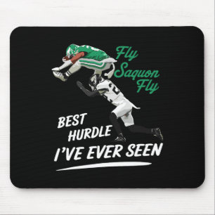 Alfombrilla De Ratón Fly Saquon Fly Mejor Hundle que he visto águilas B