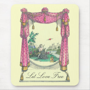 Alfombrilla De Ratón Flying Heart ~ Mousepad