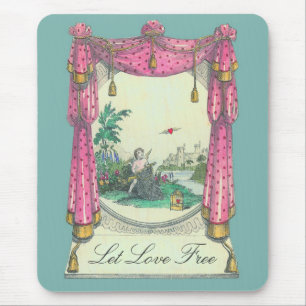 Alfombrilla De Ratón Flying Heart ~ Mousepad
