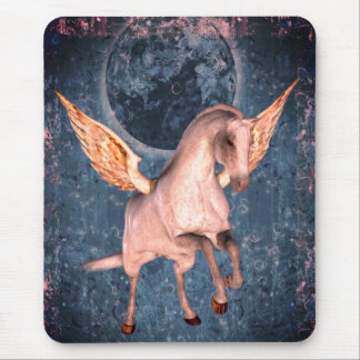 Alfombrilla De Ratón Flying Pegasus Horse Fantasy Art