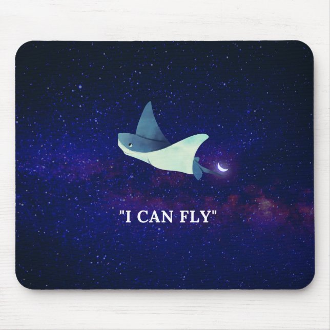 Alfombrilla De Ratón Flying Stingray (Frente)