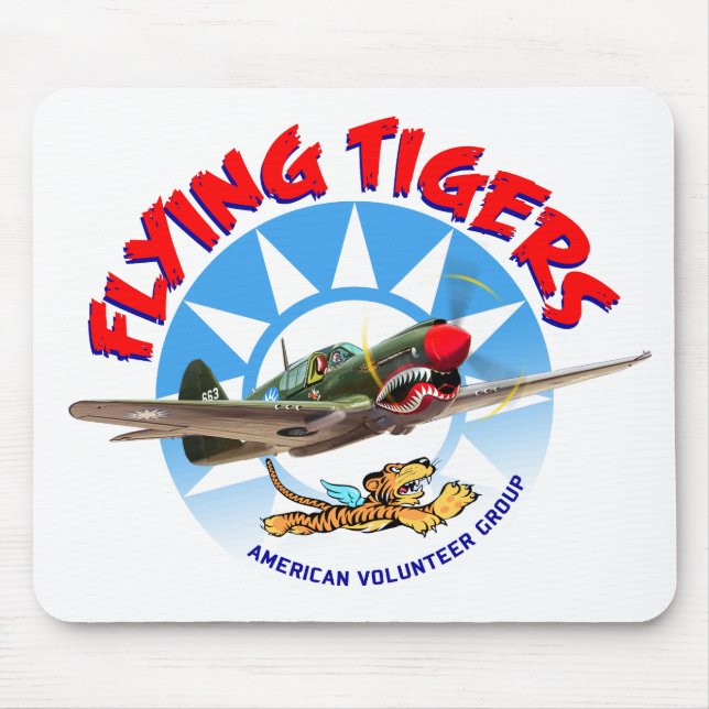 Alfombrilla De Ratón Flying Tigers (Frente)