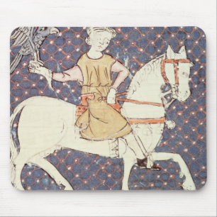 Alfombrilla De Ratón Fol.58v puede: Cetrería