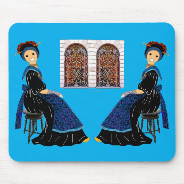 Alfombrilla De Ratón Folklore de Franche-Comté, Francia (Frente)