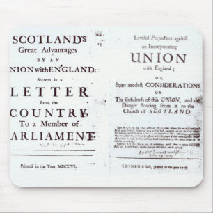 Alfombrilla De Ratón Folletos que muestran ambos lados