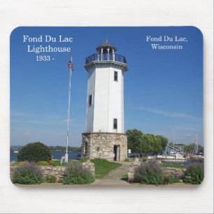 Alfombrilla De Ratón Fond Du Lac Lighthouse mousepad
