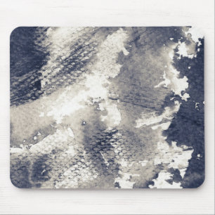 Alfombrilla De Ratón Fondo abstracto del grunge. Acuarela, tinta