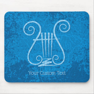 Alfombrilla De Ratón Fondo de la liga azul