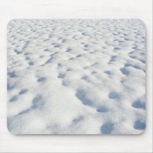 Alfombrilla De Ratón Fondo de la nieve - Mousepad